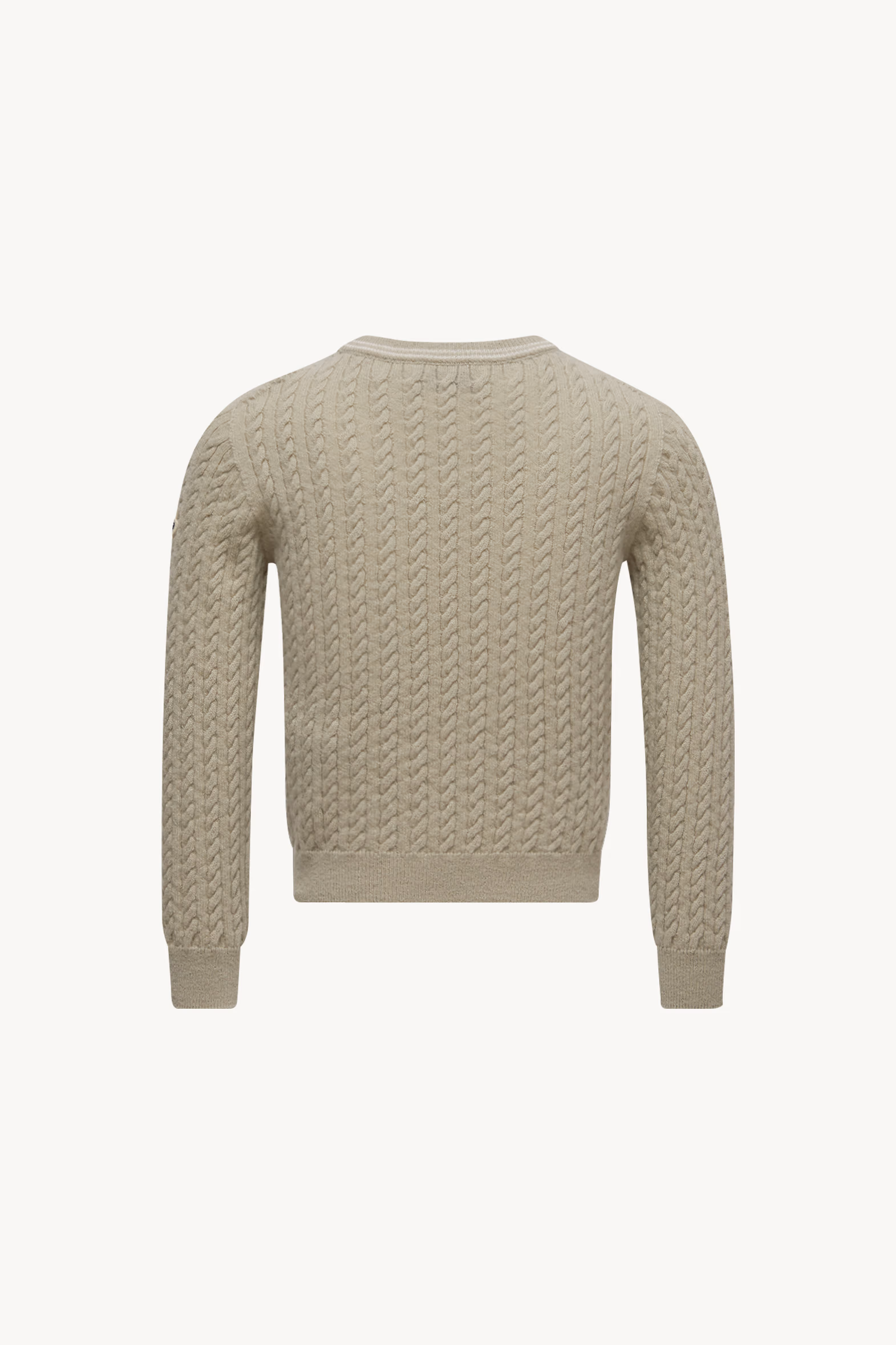Wool Sweater Girl Light Green Moncler 3
